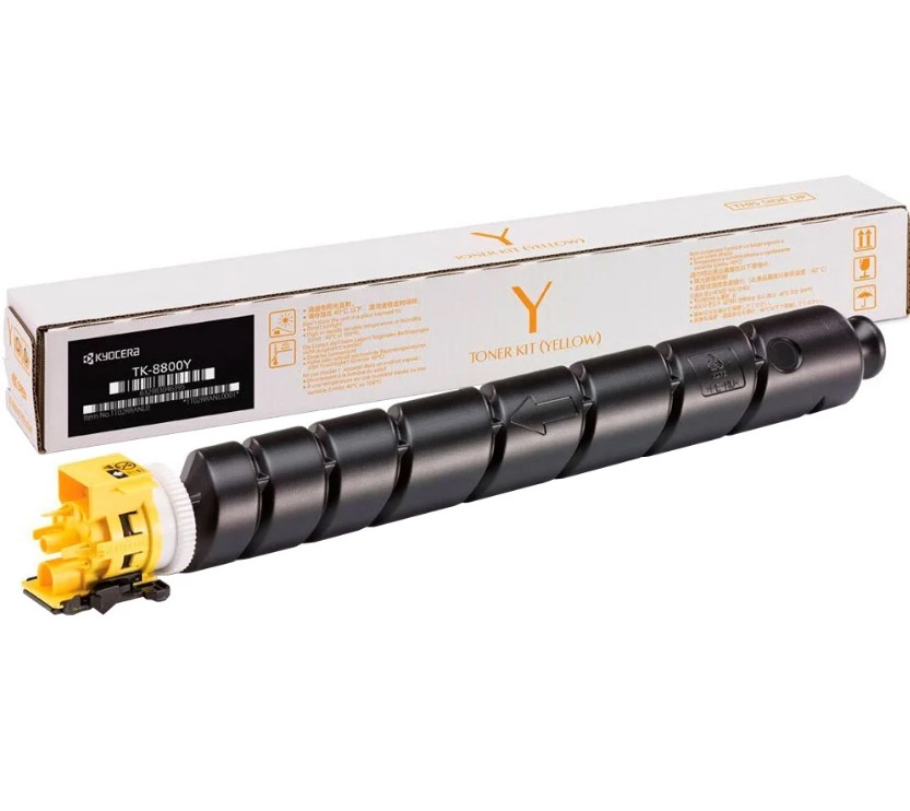 Тонер-картридж Kyocera TK-8800Y жел. для Kyocera P8060CDN