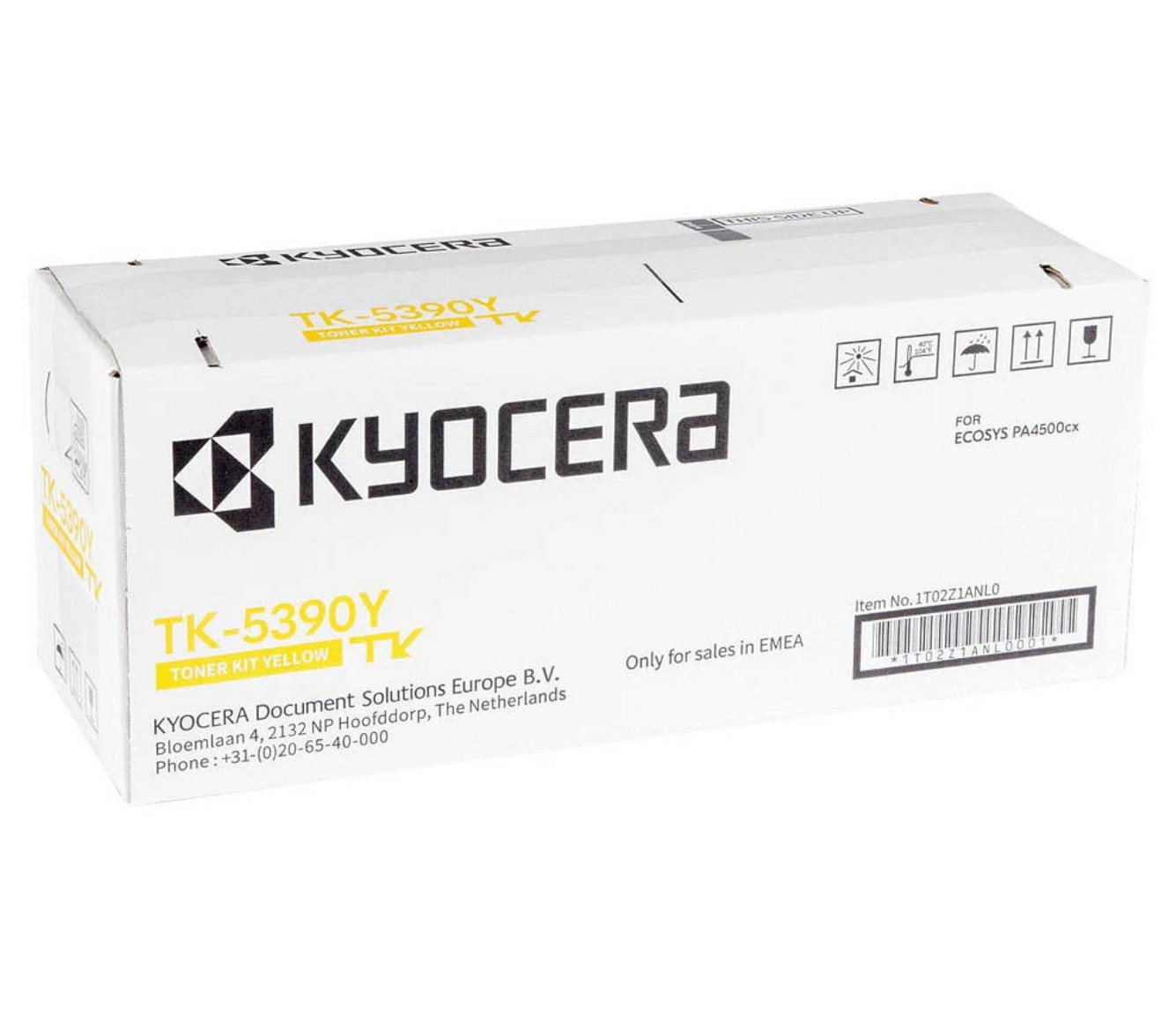 Тонер-картридж Kyocera TK-5390Y для ECOSYS PA4500cx13.000 стр.