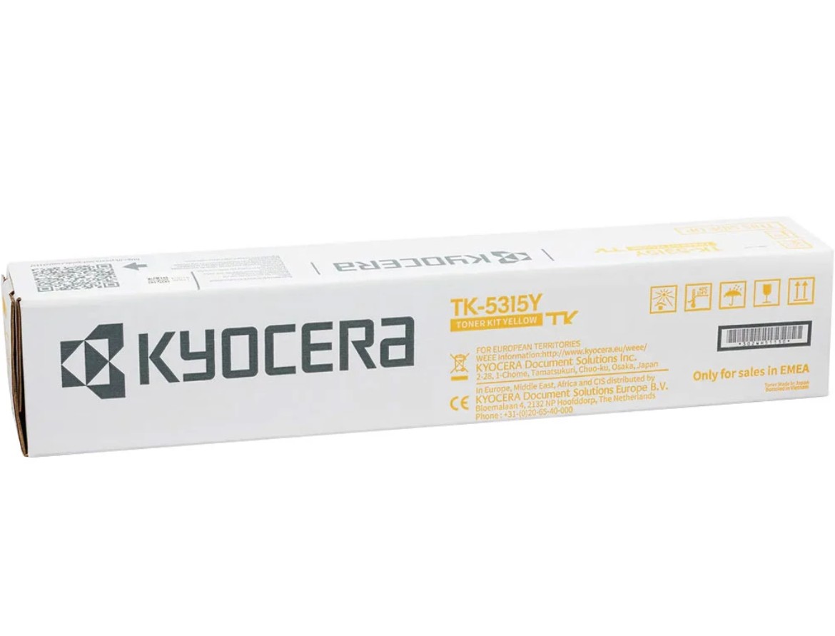 Тонер-картридж Kyocera TK-5315Y для TASKalfa 408ci/508ci18,000 стр.