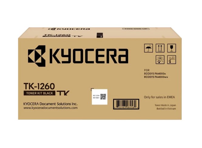 Тонер-Картридж Kyocera TK-1260 10 000ppm для PA4000x/PA4000wx