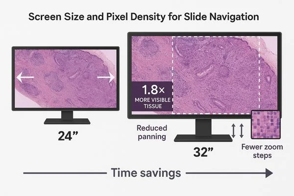Сравнение диагонали экранов