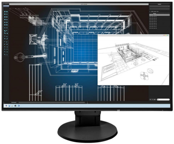 Монитор 24" EIZO FlexScan EV2456 LED Black