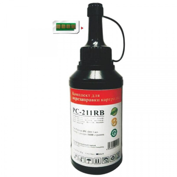 Заправочный комплект Pantum PC-211RB для P2200/P2207/P2500/P2500W/P2500NW/P2506W/ M6500/M6500W/M6506NW/M6507/M6550NW/M6557NW/ M6607NW 1.6k