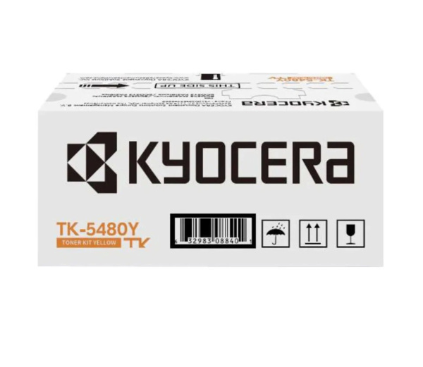 Тонер-картридж KYOCERA TK-5480Y 1 250 стр. Yellow для PA2101cx/PA2101cwx/MA2101cfx/MA2101cwfx (1T0C22ANL0)