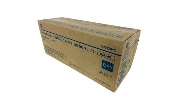 Блок проявки Konica Minolta IUP-24C голубой для Bizhub C3351/C3851/C3851FS(A95X0HD)50 000 стр