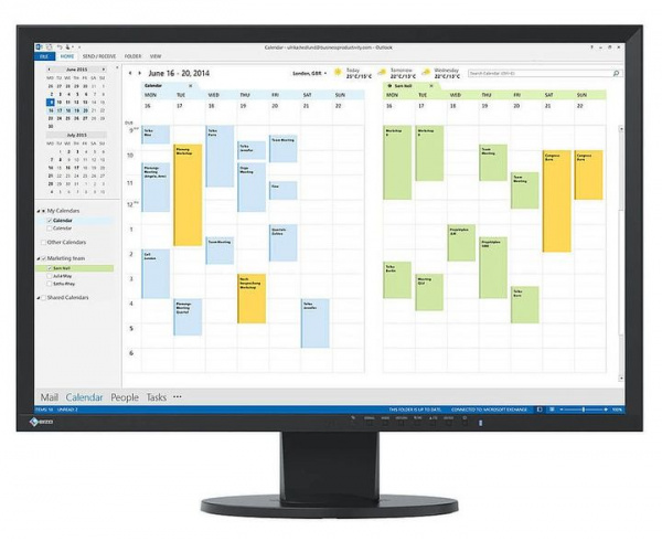 Монитор 22" EIZO FlexScan EV2216WFS3 LED Black