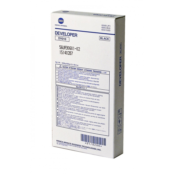 Девелопер Konica Minolta DV-010, черный для bizhub PRO: 1050e / 1050eP (02UG) 1 млн стр